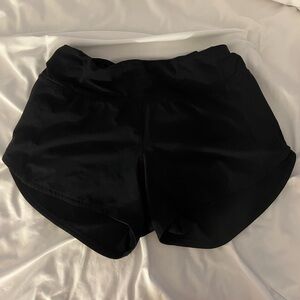 Lululemon Women's Black Speed Up Shorts